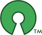 open source logo brand