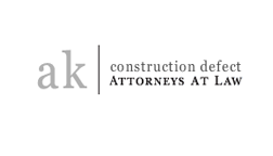 logo for construction defect law firm in California