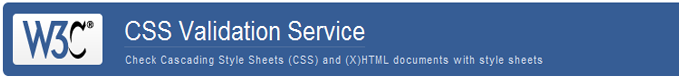W3C Online CSS Validator
